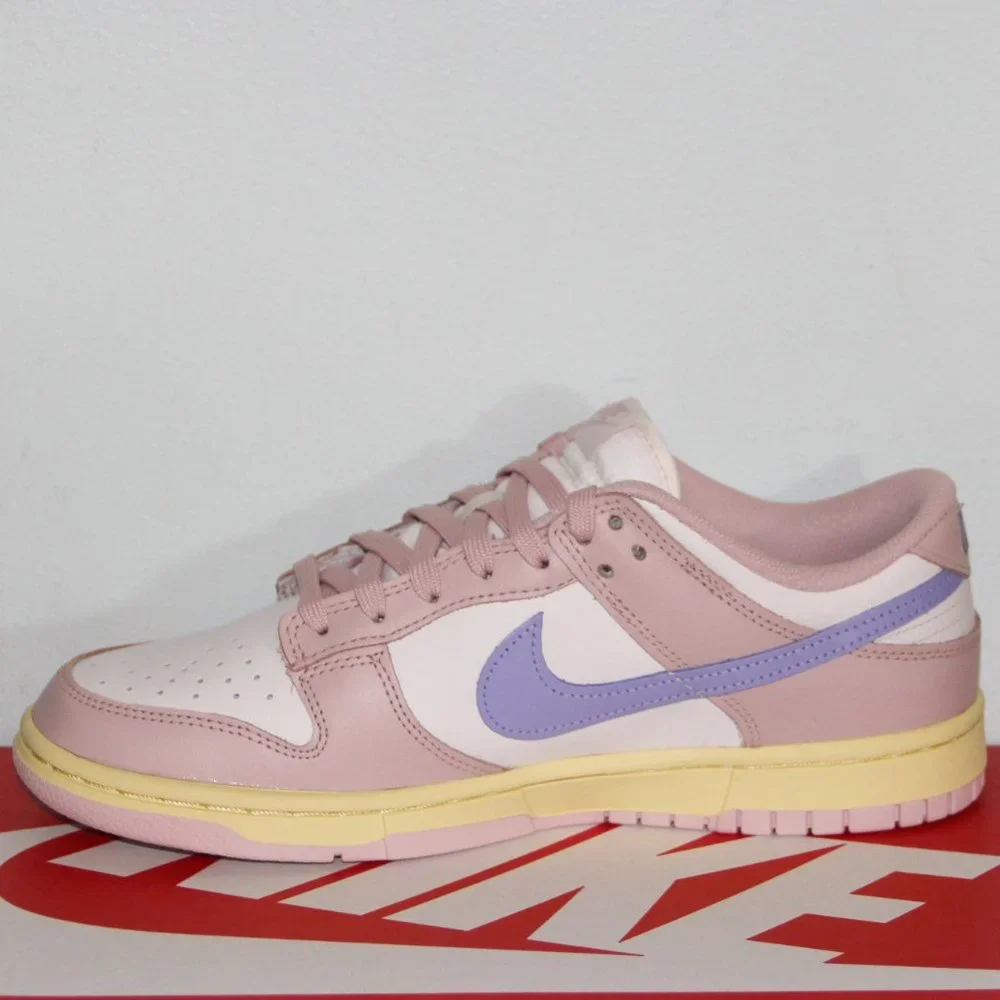 Nike Dunk Low Pink Oxford Shoes Womens 10